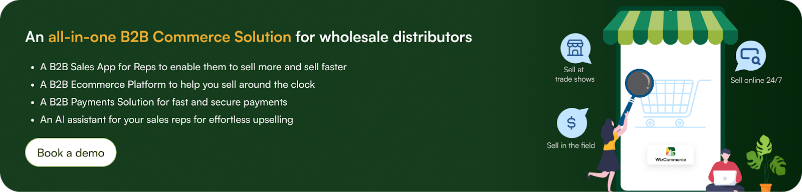 mobile ordering app for food wholesale